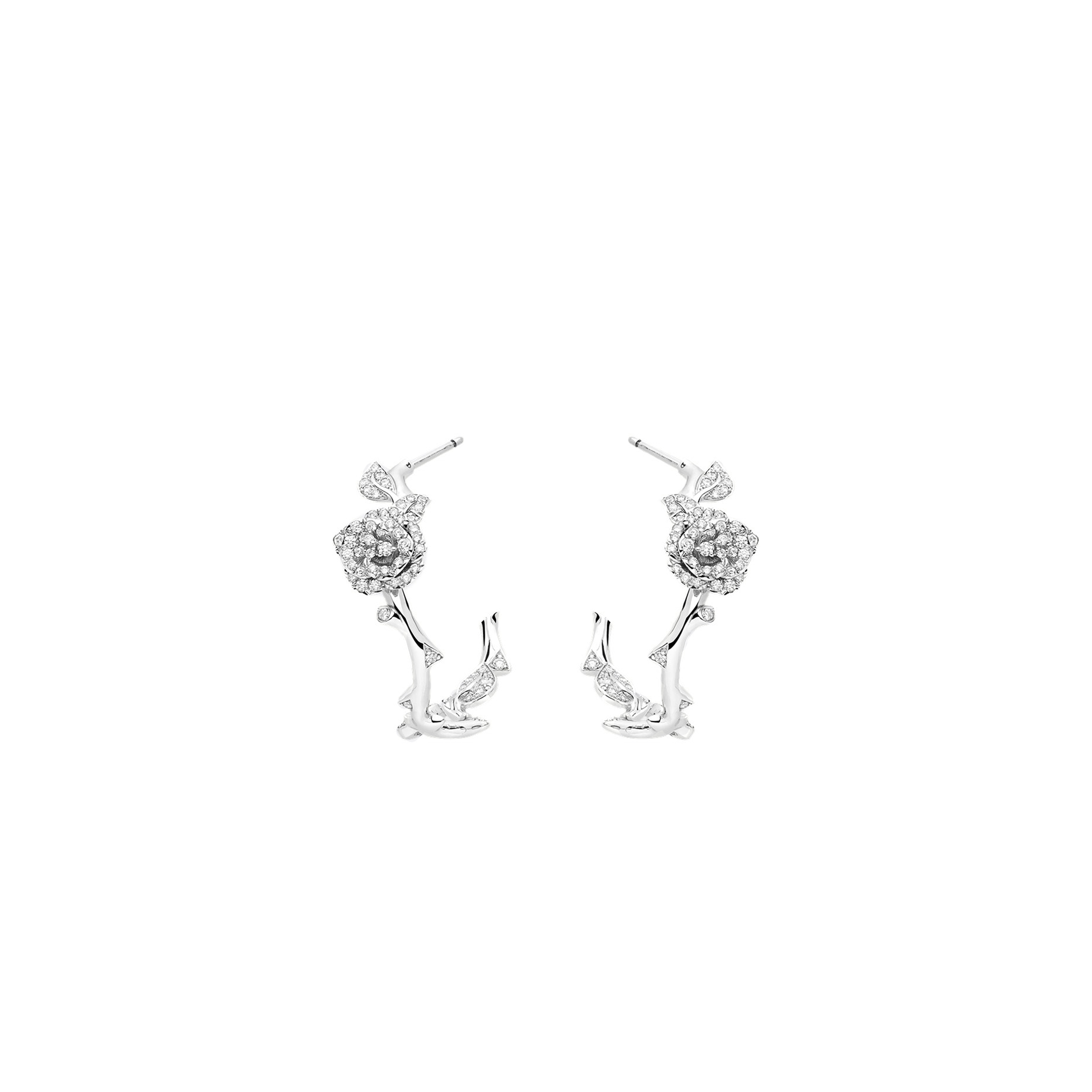 DIOR ROSE DIOR BAGATELLE EARRINGS JBAG94061_0000